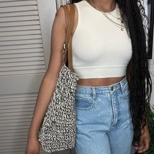 Sonoma Woven Hobo Bag